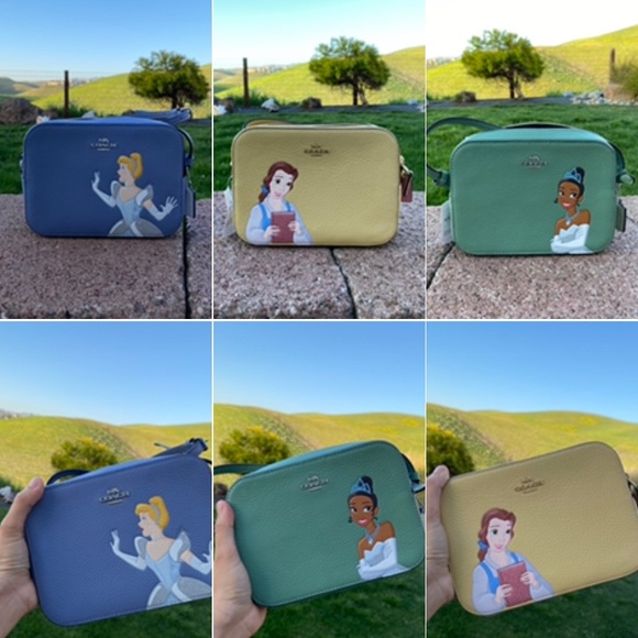 🎀Coach Disney X Mini Camera Bag With Cinde… - Picture 8 of 10